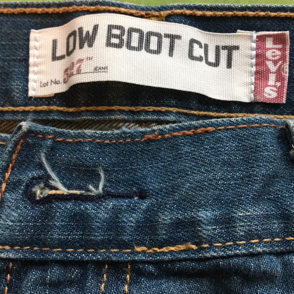 Levi Strauss W38 L34 Jeans 5 pocket Cotton Denim - Picture 3 of 5